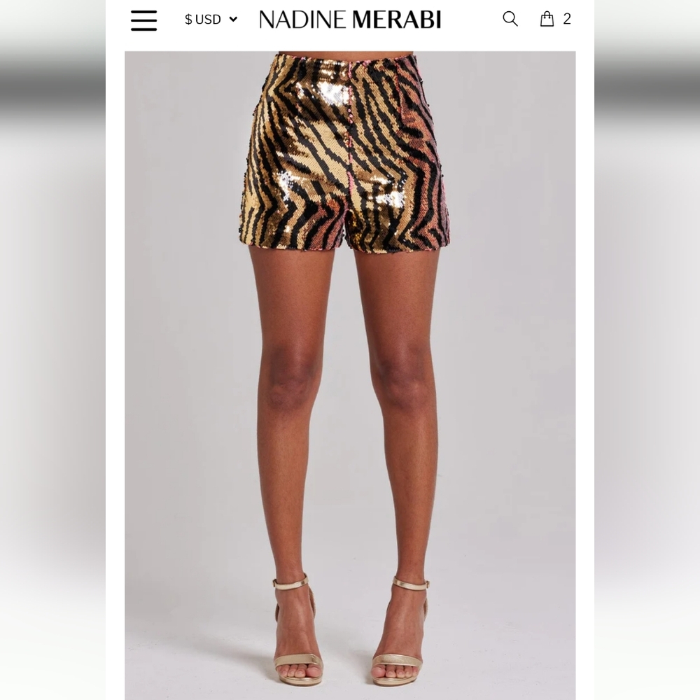 Designer Shorts by Nadine Merabi